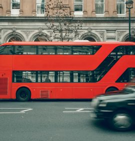 Red London bus