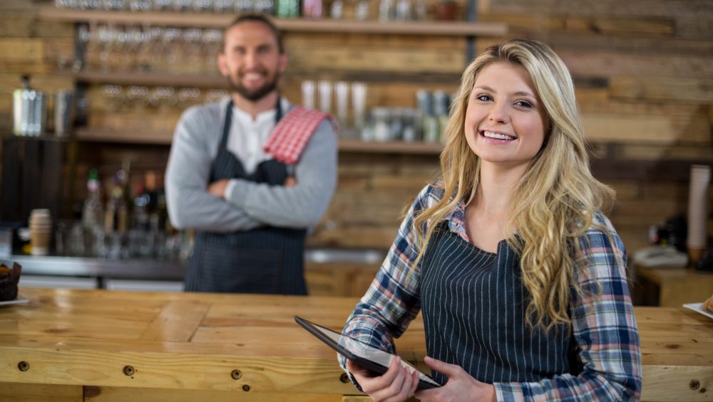 Hospitality Stock Image