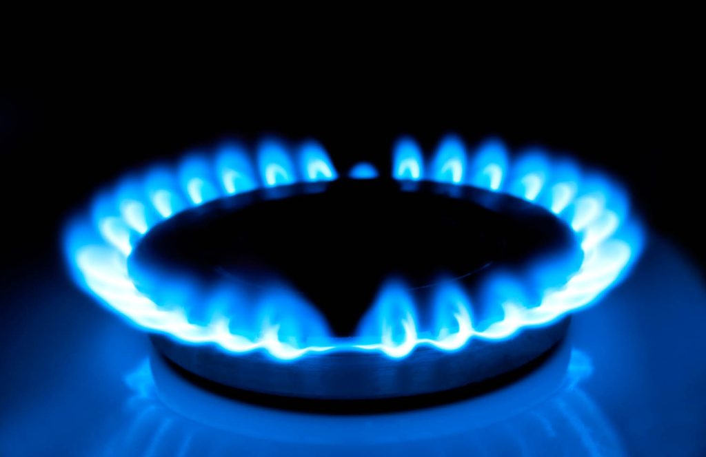 Ring of gas flames